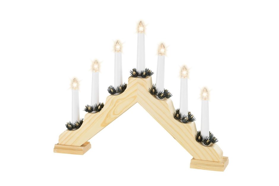 Светильник-горка Кристиан 40*30 см светлый орех