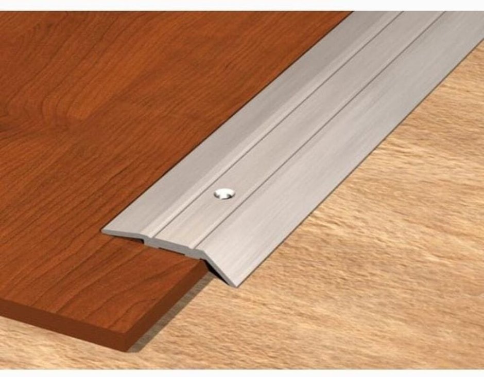 Порог разноуровневый (кант) Artens скрытый, 30х900х0-8 мм, цвет алюминий