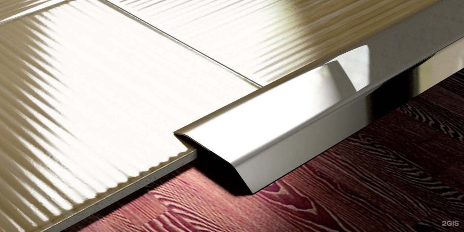 Порог-стык нержавеющая сталь 65мм