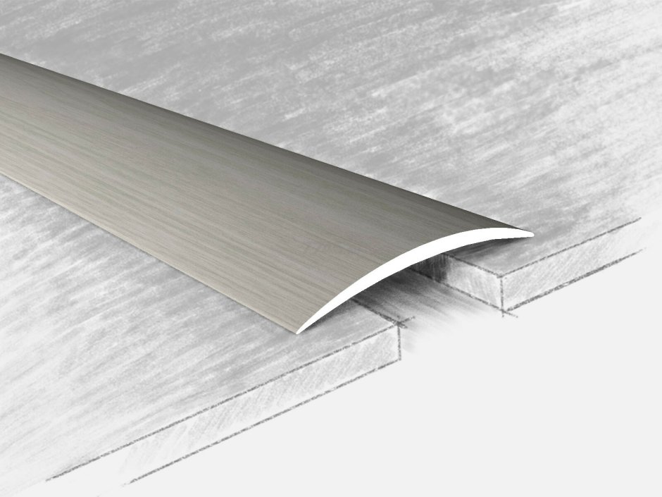 Порог алюм. #337-01м 2,7м серебро