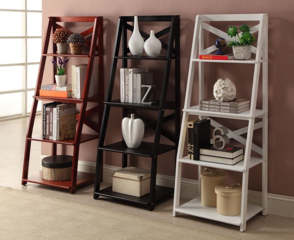 Этажерка в интерьере