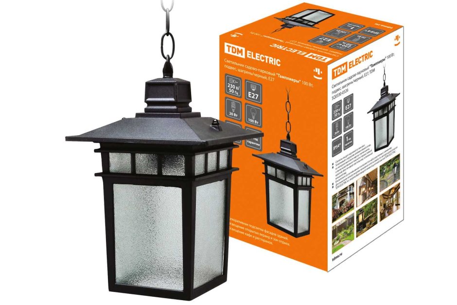 TDM ЕLECTRIC светильник садово-парковый sq0330-0002