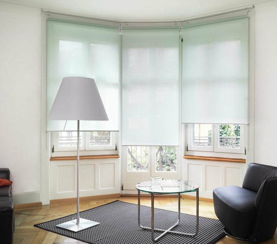 Рулонные шторы полупрозрачные