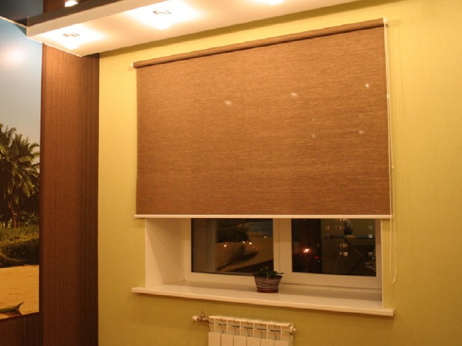 Рулонная штора система стандарт