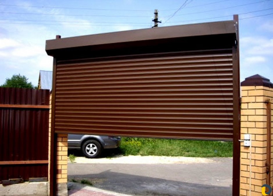 Ворота роллетные автоматические