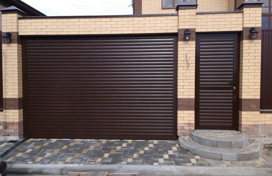 Роллетные ворота Алютех