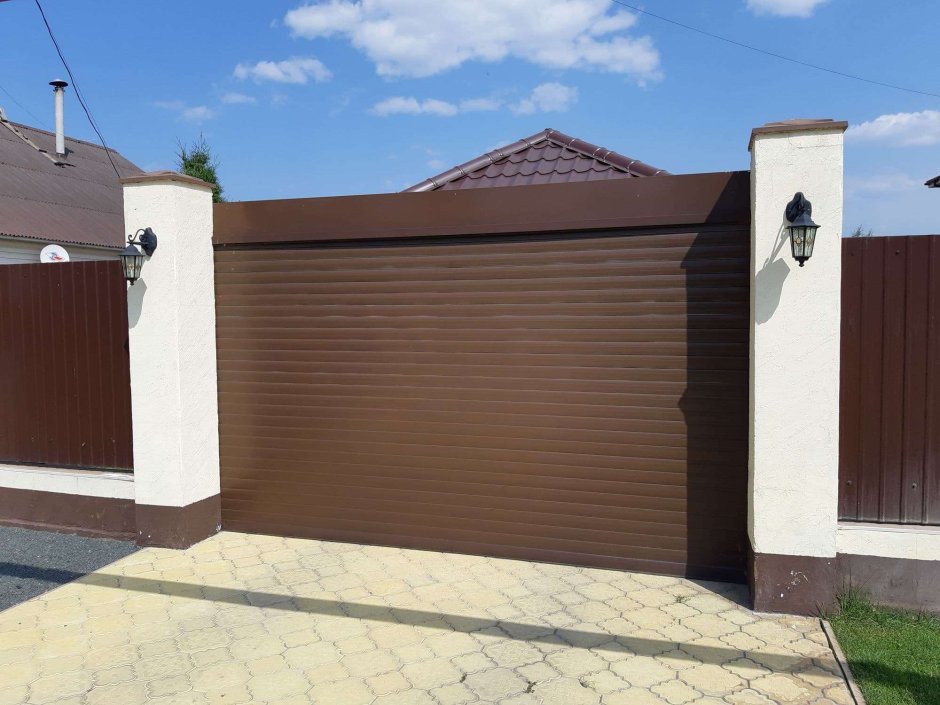 Роллетные ворота Алютех 77 профиль