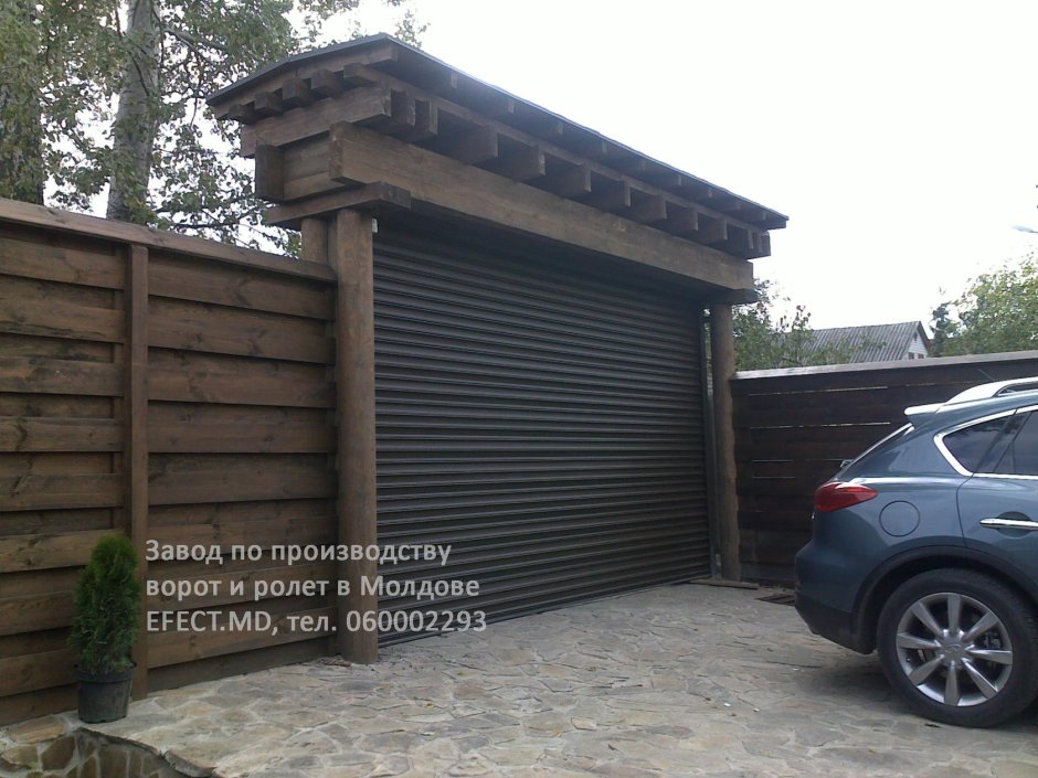 Въездные роллетные ворота