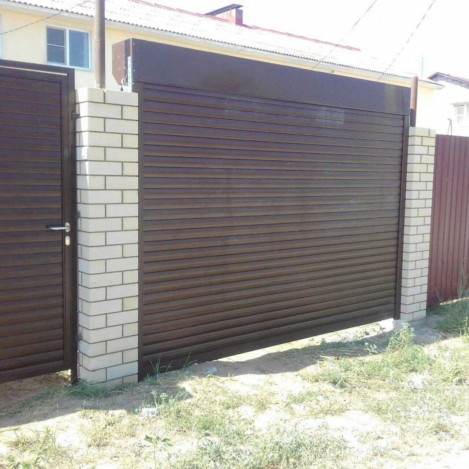 Ворота Дорхан на забор