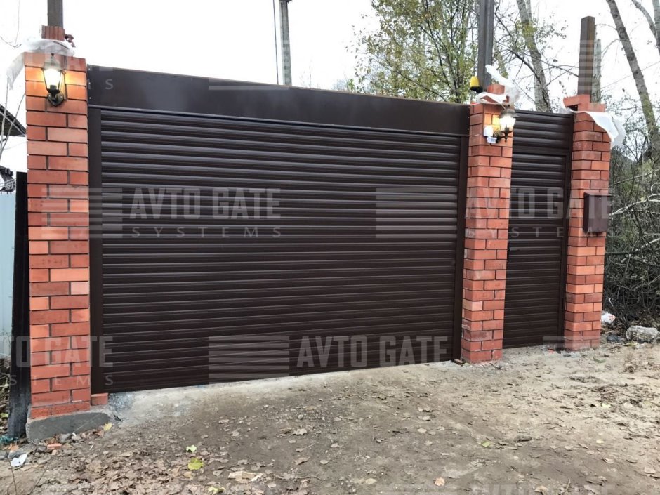 Калитка под роллетные ворота