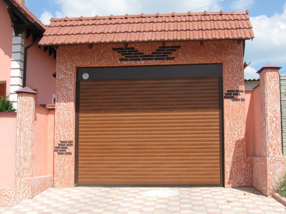 Ворота жалюзи для гаража