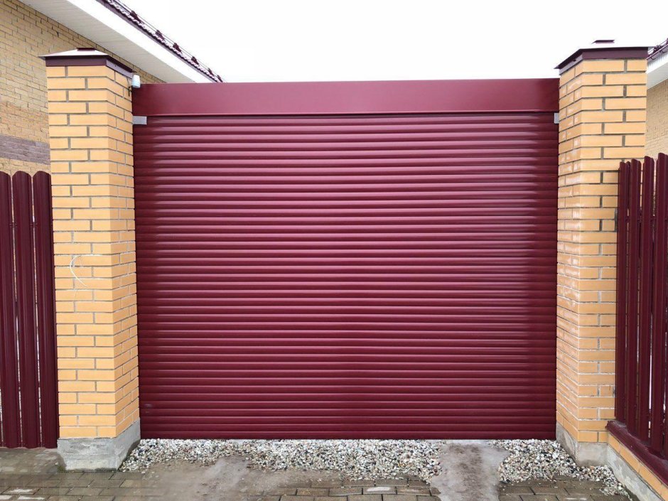 Роллетные ворота Алютех