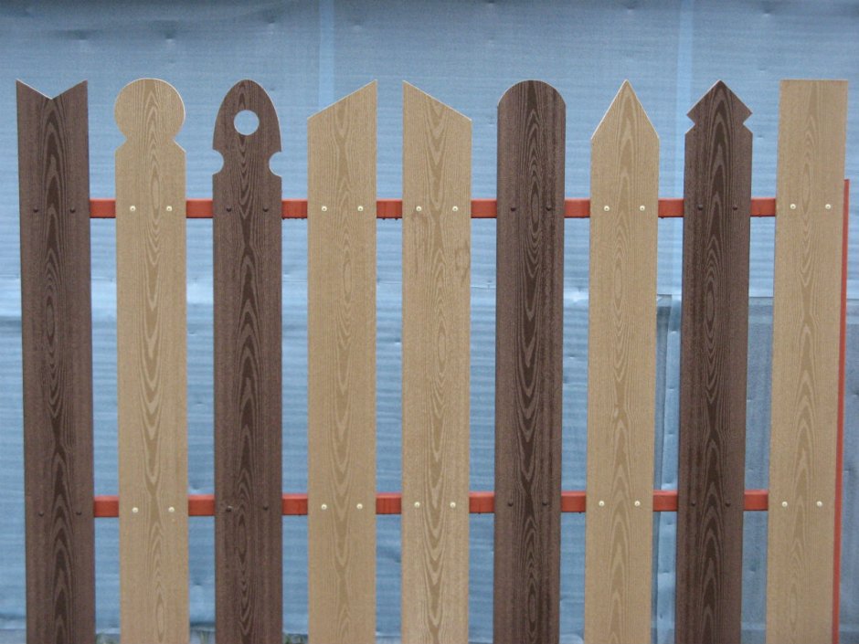 Красивый штакетник