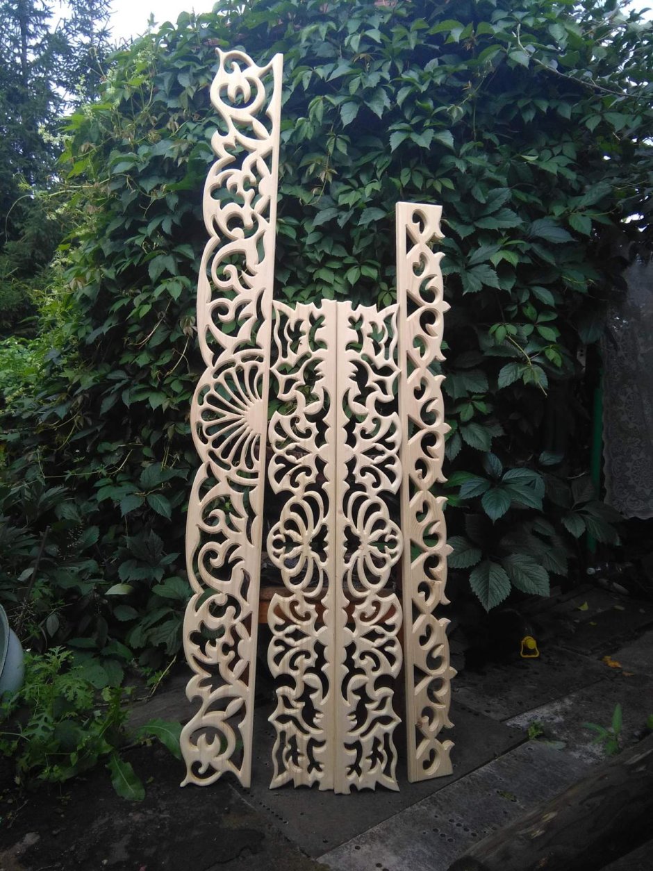 Штакетник резной деревянный