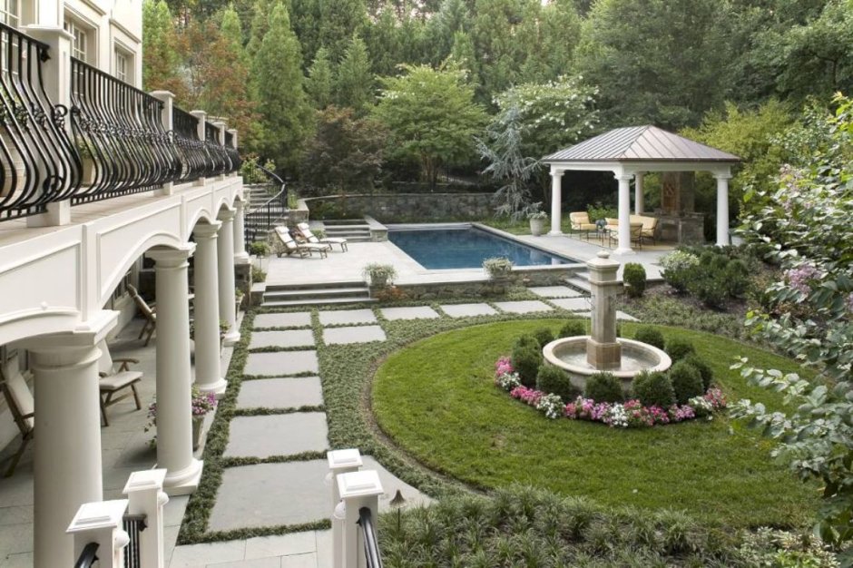 Регулярный стиль в ландшафтной архитектуре