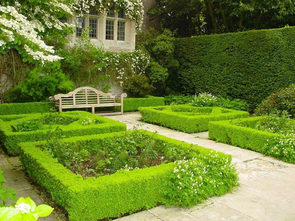 Боскет в ландшафте