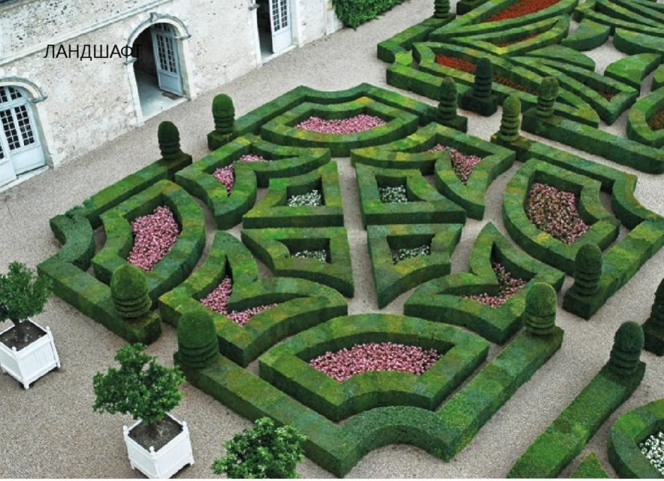 Сад любви Шато де Вилландри