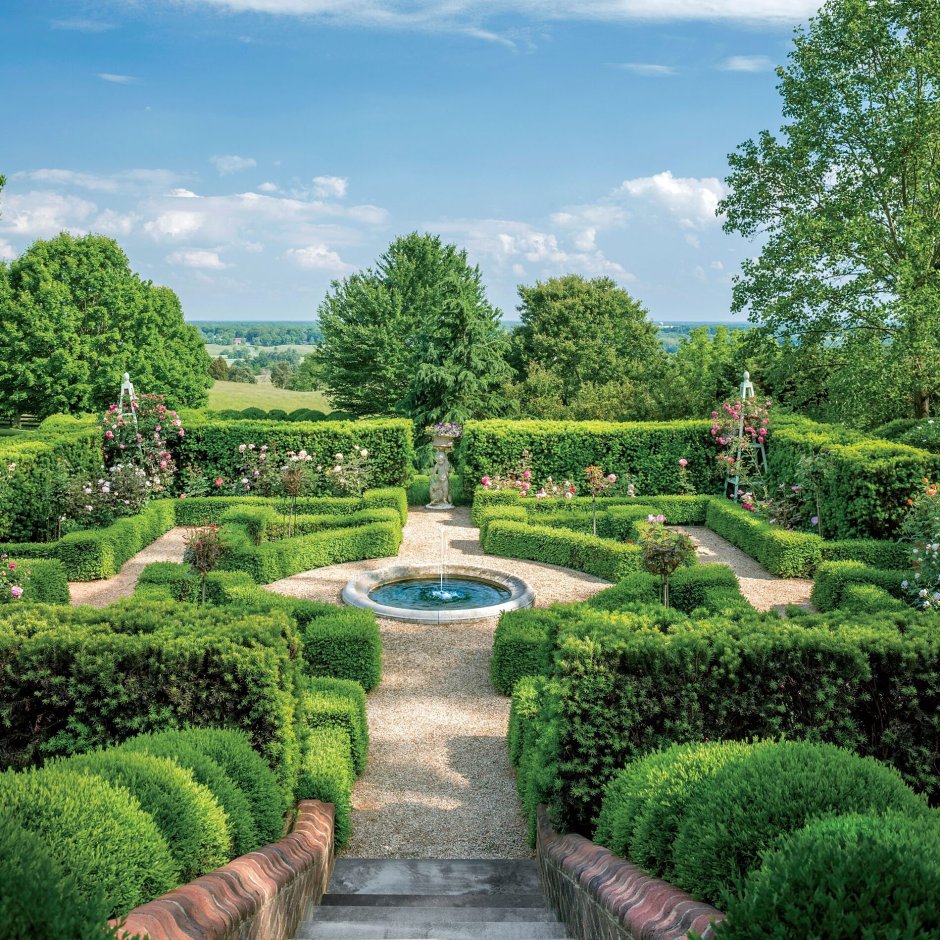 Живая изгородь французский парк Палисад