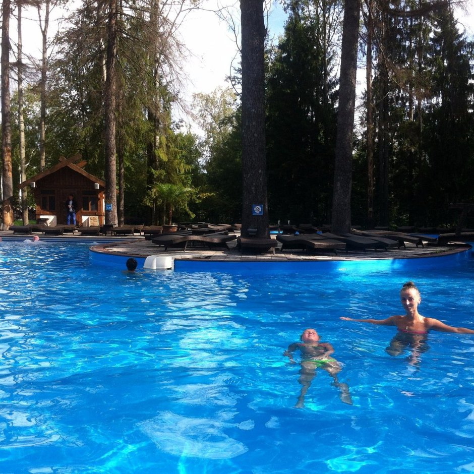 Солнечногорск спа отель Солнечный открытый бассейн