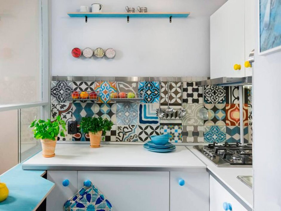 Фартук для кухни "Марокканские узоры" 610*3000*2