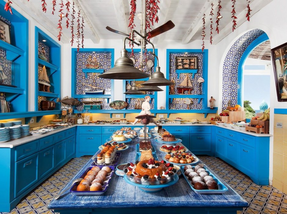 Кафе капри интерьер