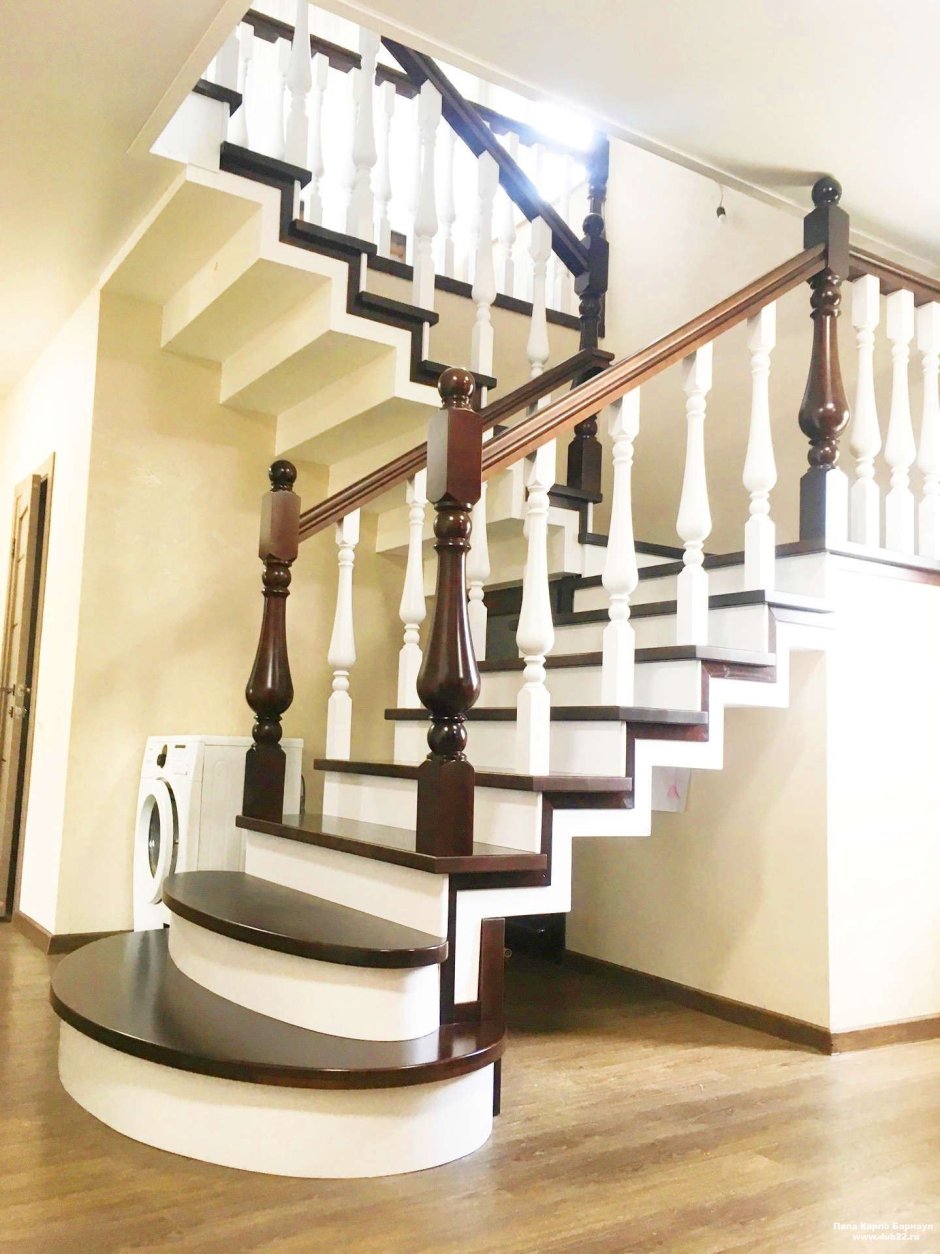 Отделка лестницы