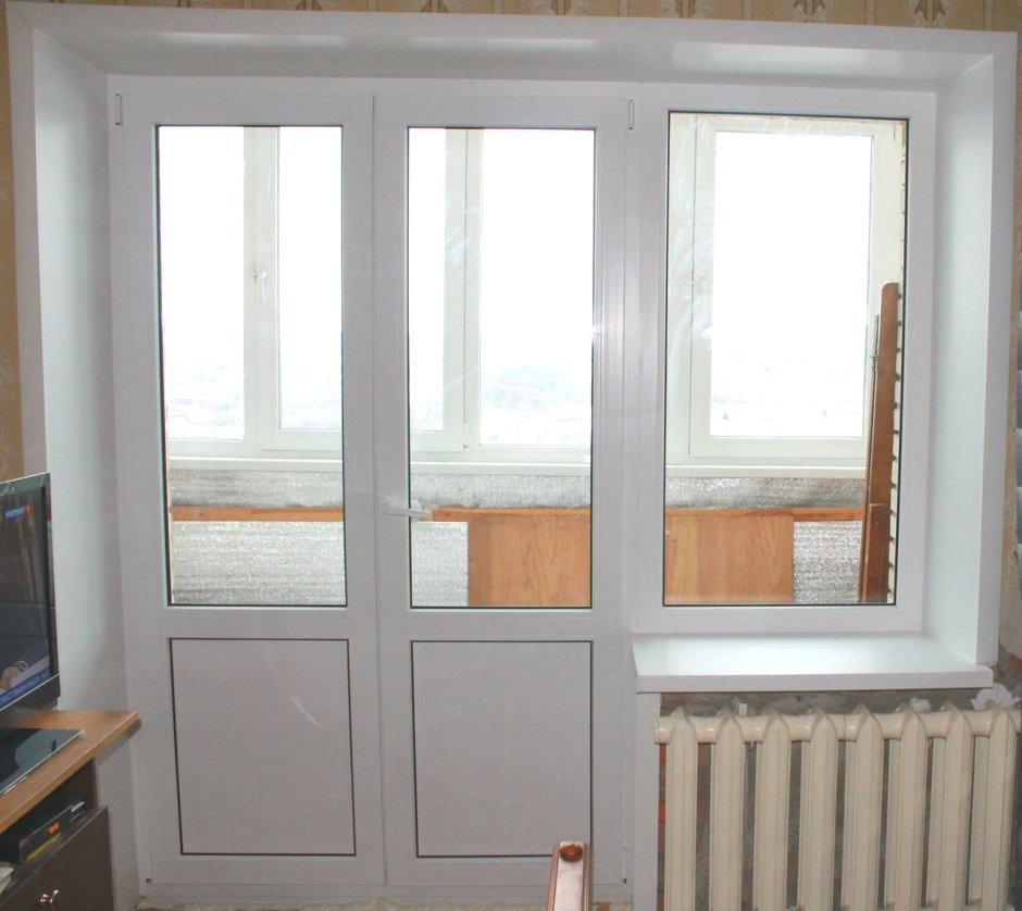 Окна Рехау балконный блок