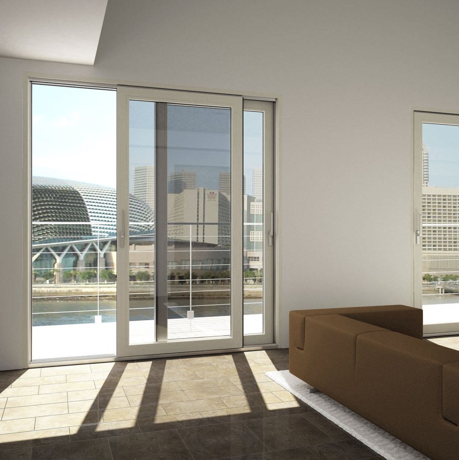 Раздвижные двери на балкон