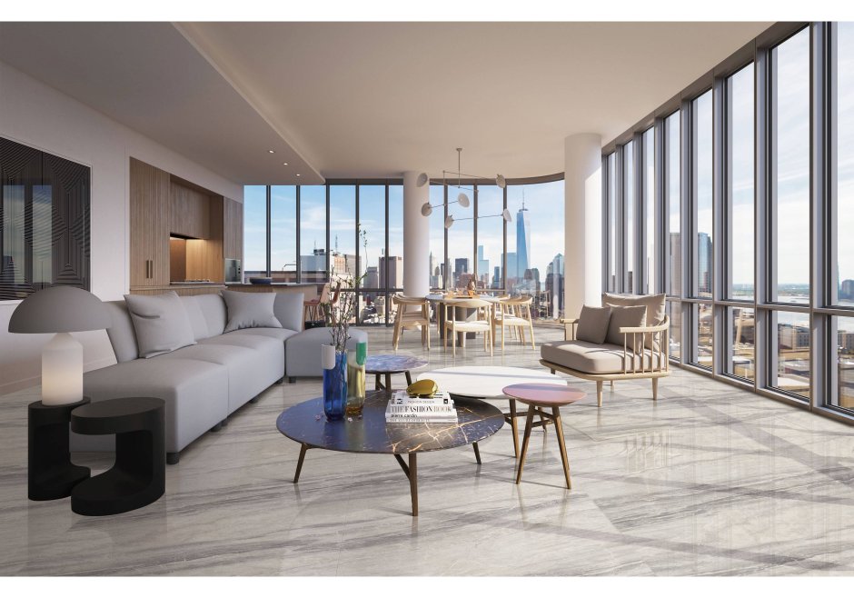 Пентхаус Нью Йорк гостиная