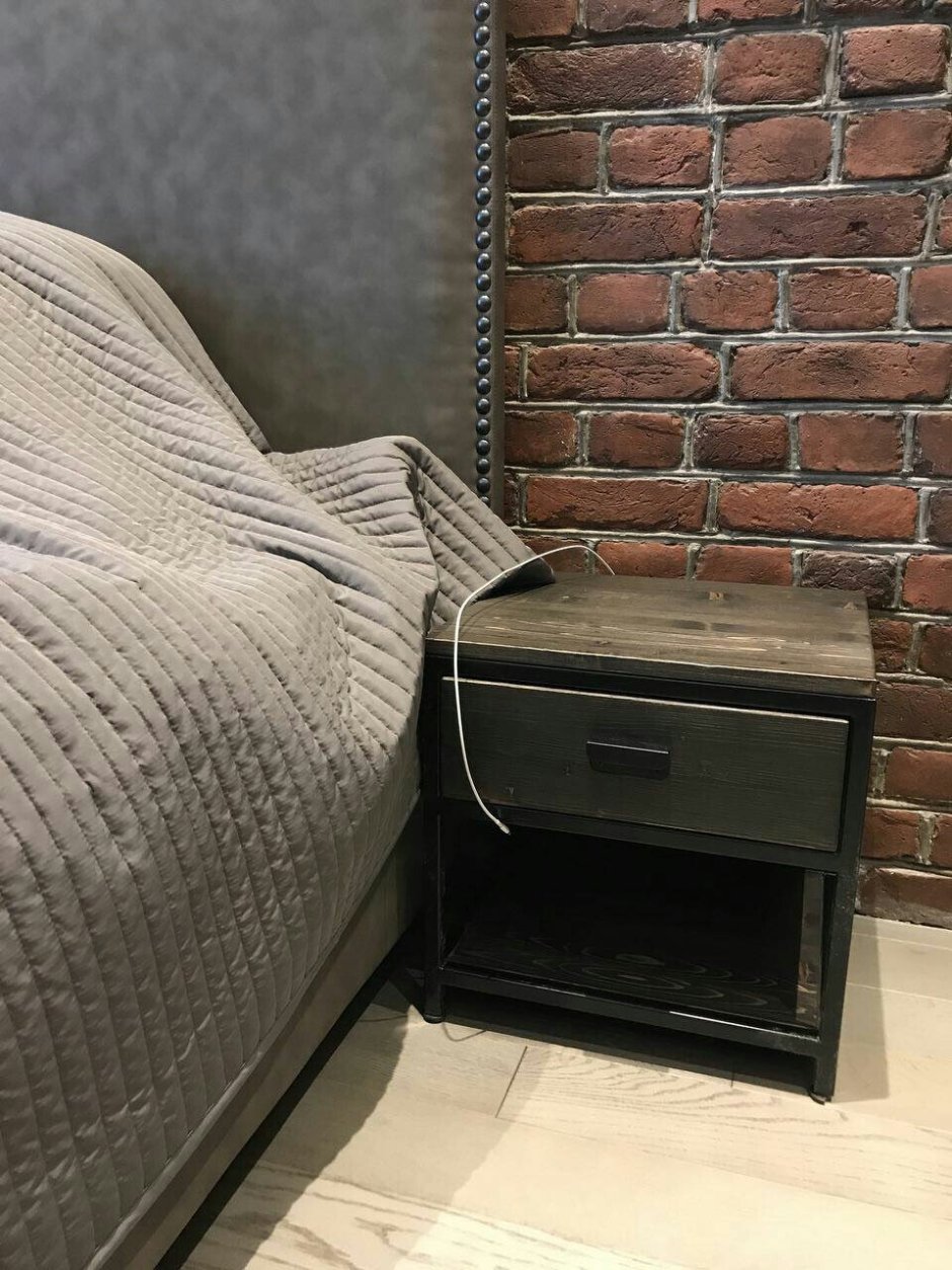 Лофт Тобакко тумба прикроватная