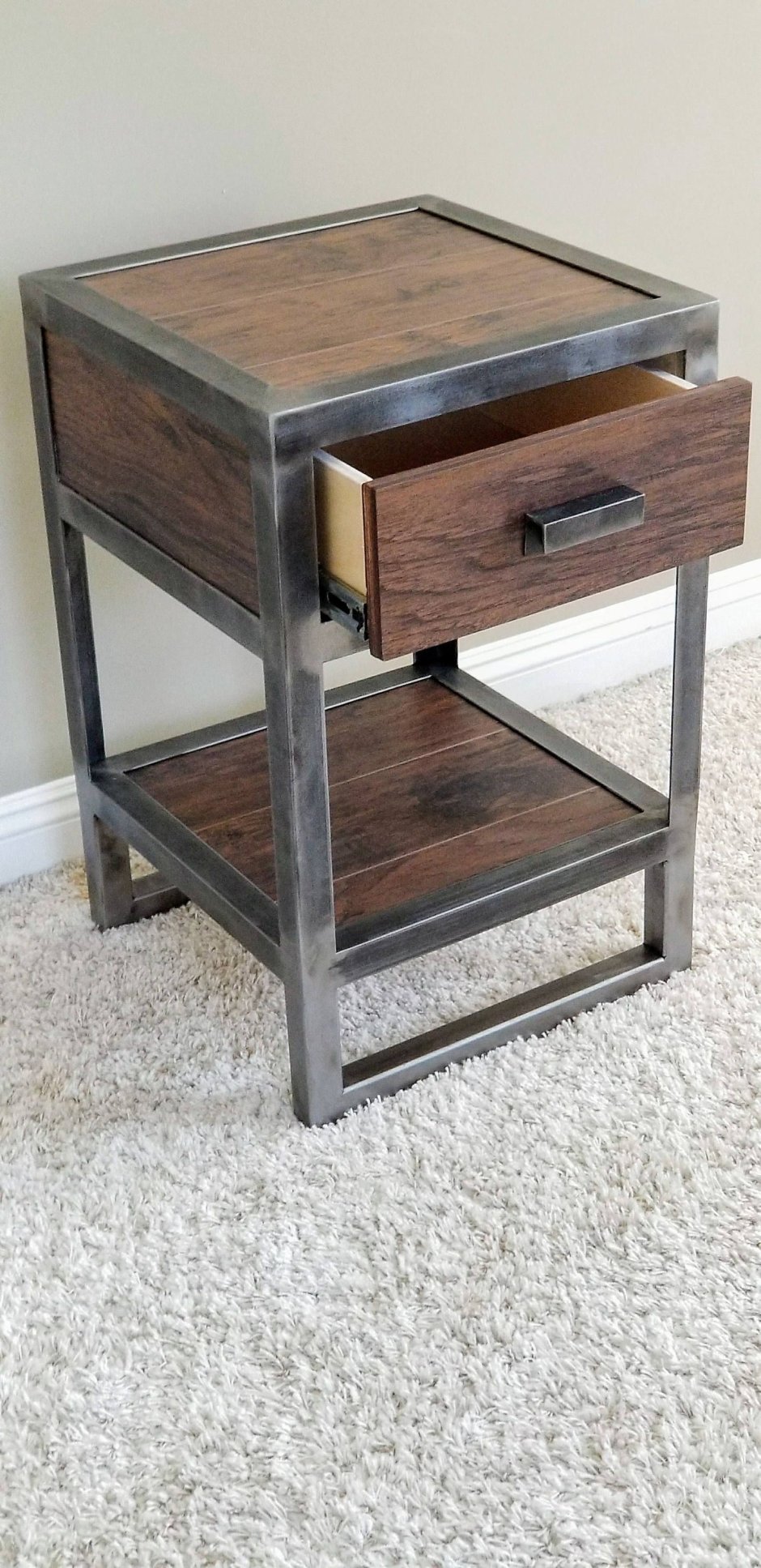 Прикроватная тумба лофт Индастриал