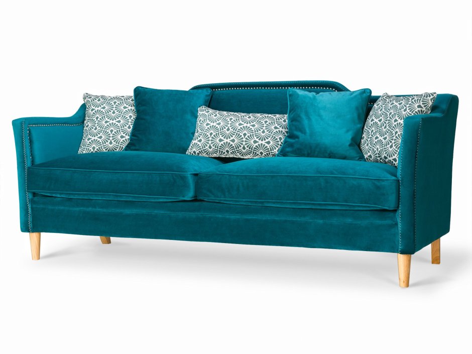 Бирюзовый диван
