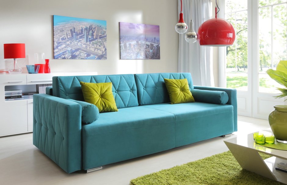 Диван в интерьере