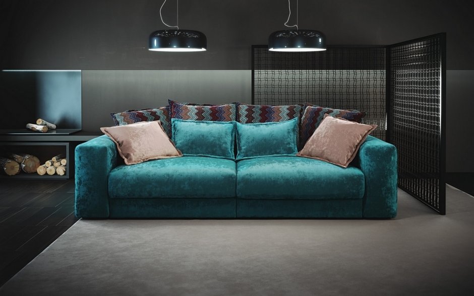 Диван 007 моон в интерьере