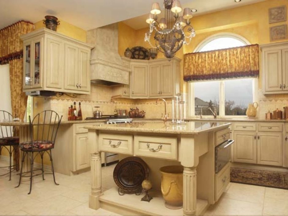 Кухня в венецианском стиле