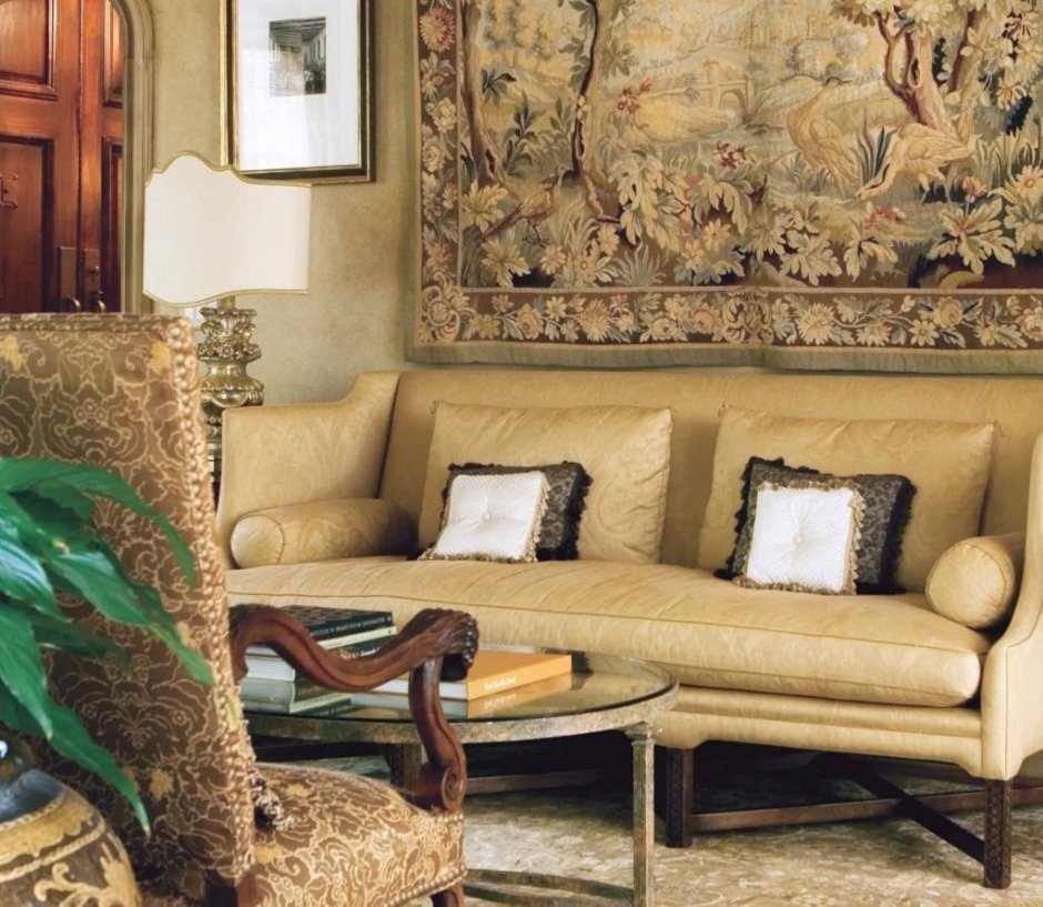 Гобелен в интерьере