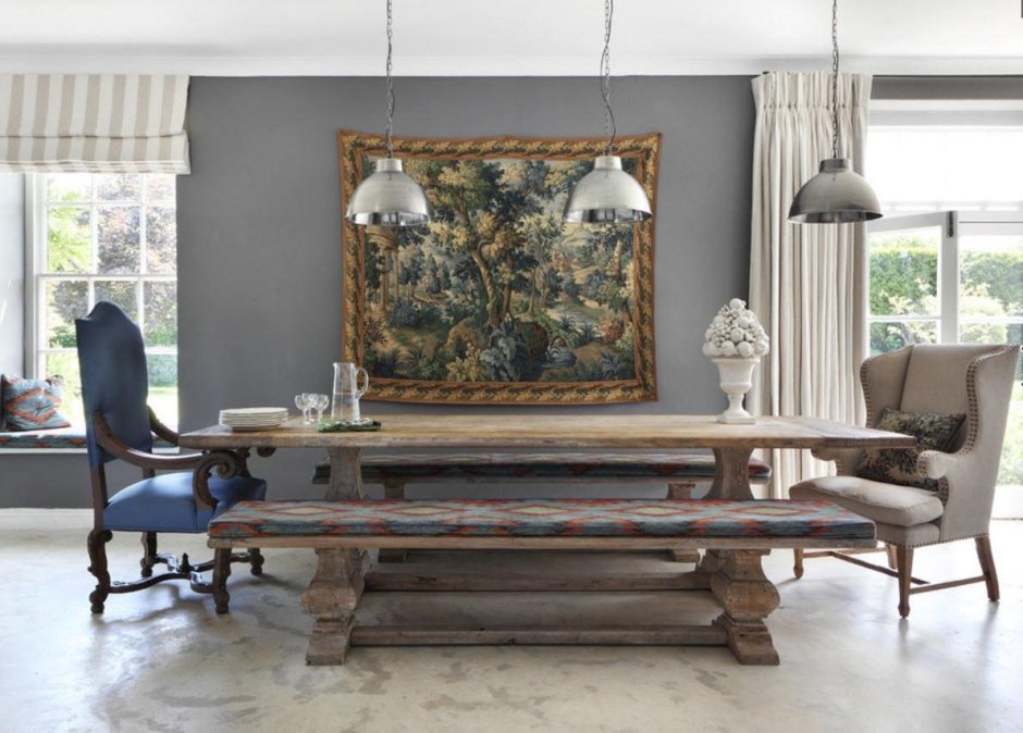 Гобелен в современном интерьере