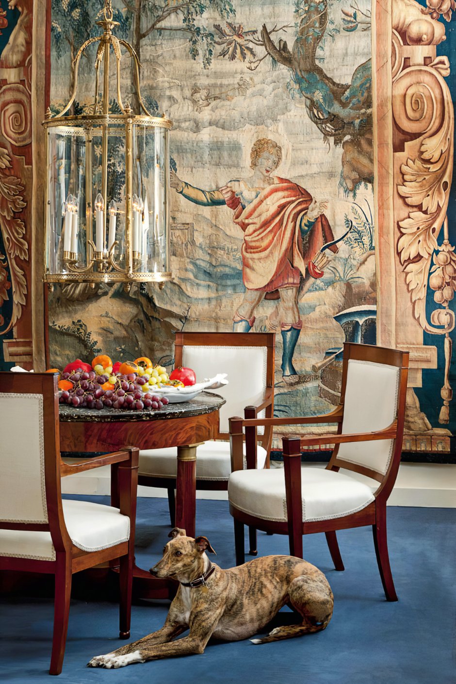 Старинные гобелены в интерьере