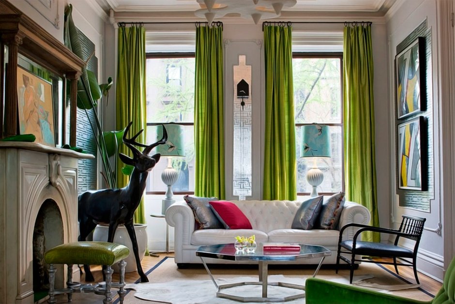Шторы в стиле Эклектика