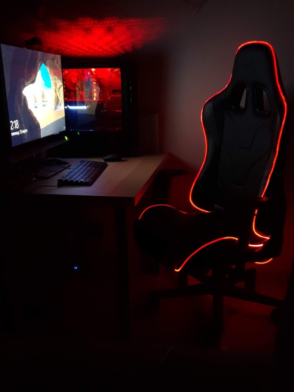 Кресло Дефендер с РГБ подсветкой