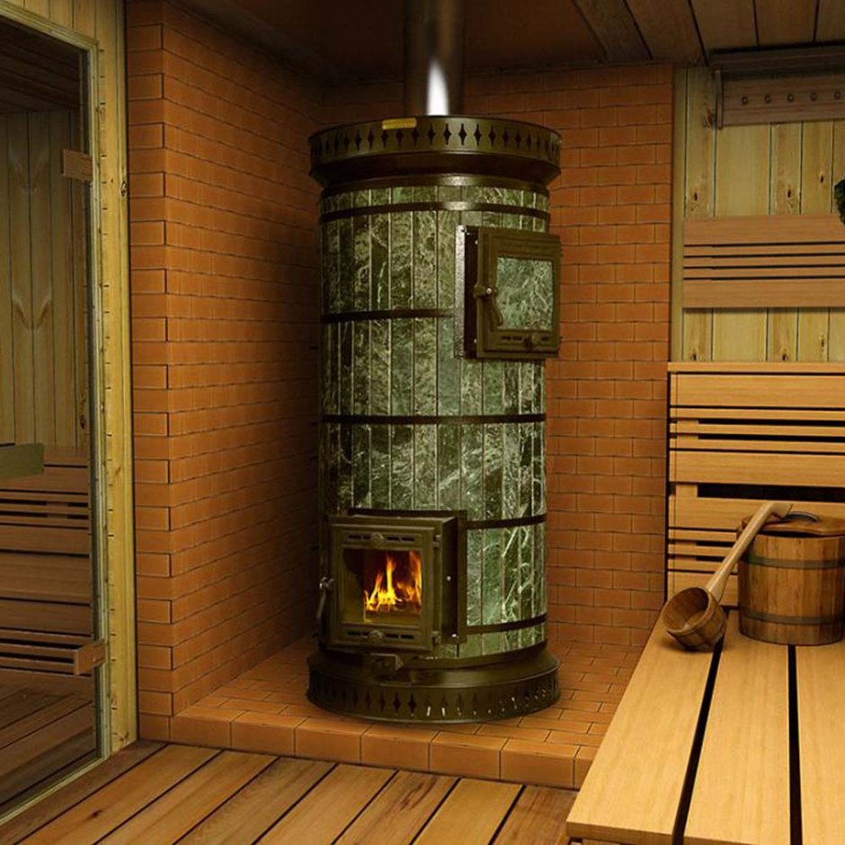 Банная печь КДМ С закрытой каменкой