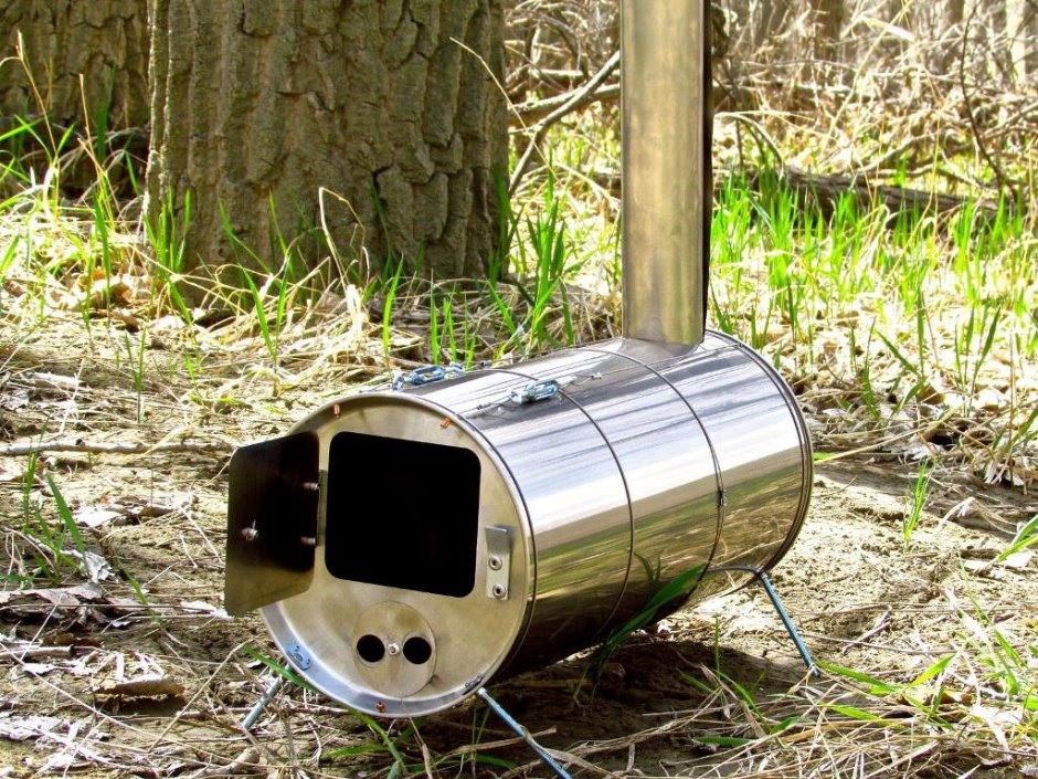 Мини печка для палатки Loki