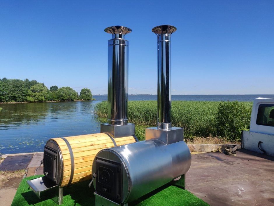 Печка для подогрева бассейна