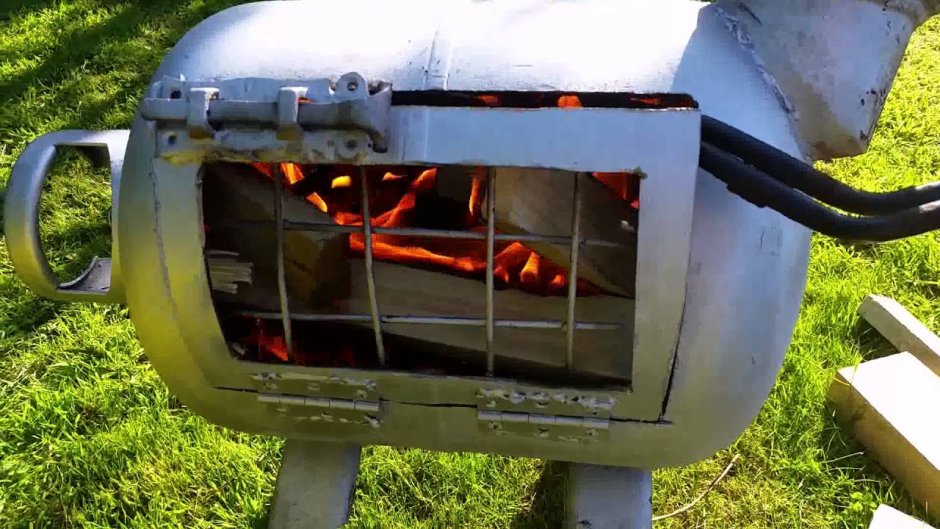 Подогрев бассейна из газового баллона своими руками