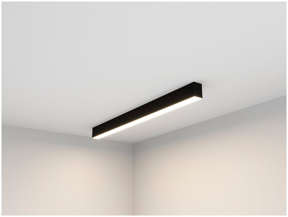 Siled подвесной линейный светильник черный Siled la linea 500х35х35 (12 Вт, 4000k)