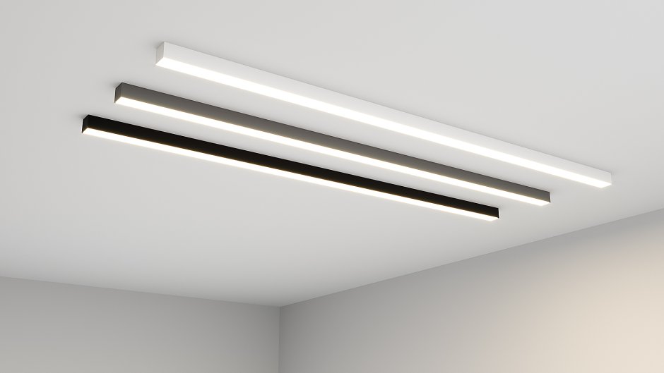 Светильник профильный подвесной линейный Siled la linea 35 27вт, 1000мм, 4000к