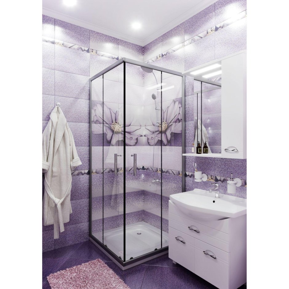 Плитка настенная Виола 28х40 см 1.232 м2