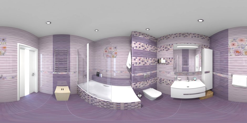 Плитка акварель Грация керамика