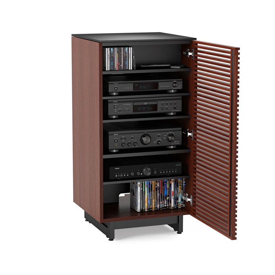 Стойка Hi-Fi BDI Corridor 8172 Chocolate Stained Walnut