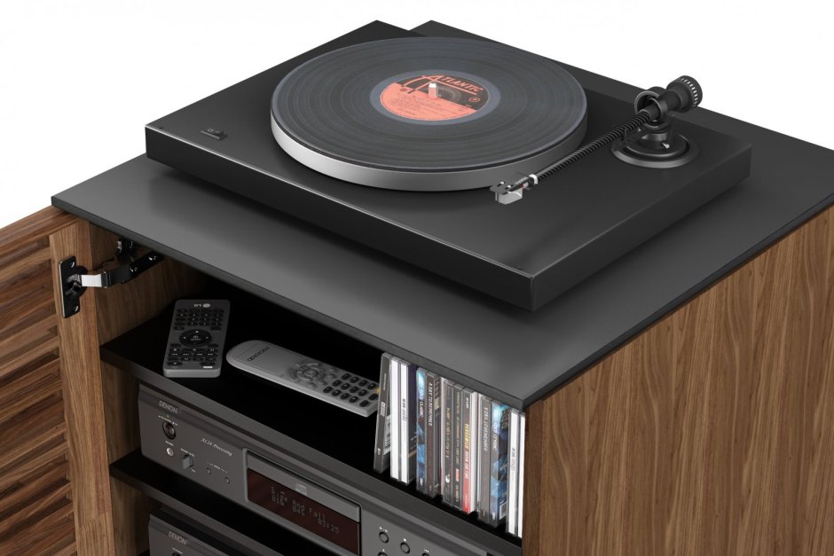 Стойка BDI Corridor для аудиоаппаратуры Chocolate Walnut (8172)